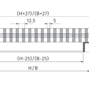 Kratka wentylacyjna NRE