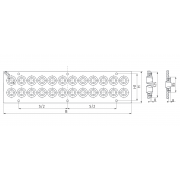 Nawiewnik szczelinowy dyszowy DRS