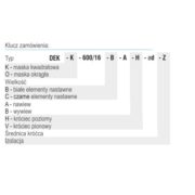 Nawiewnik wirowy DEK