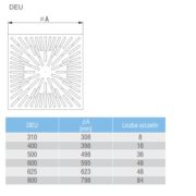 Nawiewnik wirowy DEU