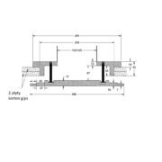 Nawiewniki gipsowe ukryte SIDE